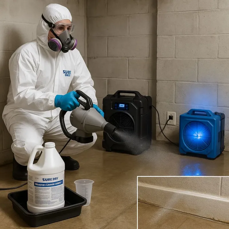 Sanitization and Odor Removal process in Red Hook, NY