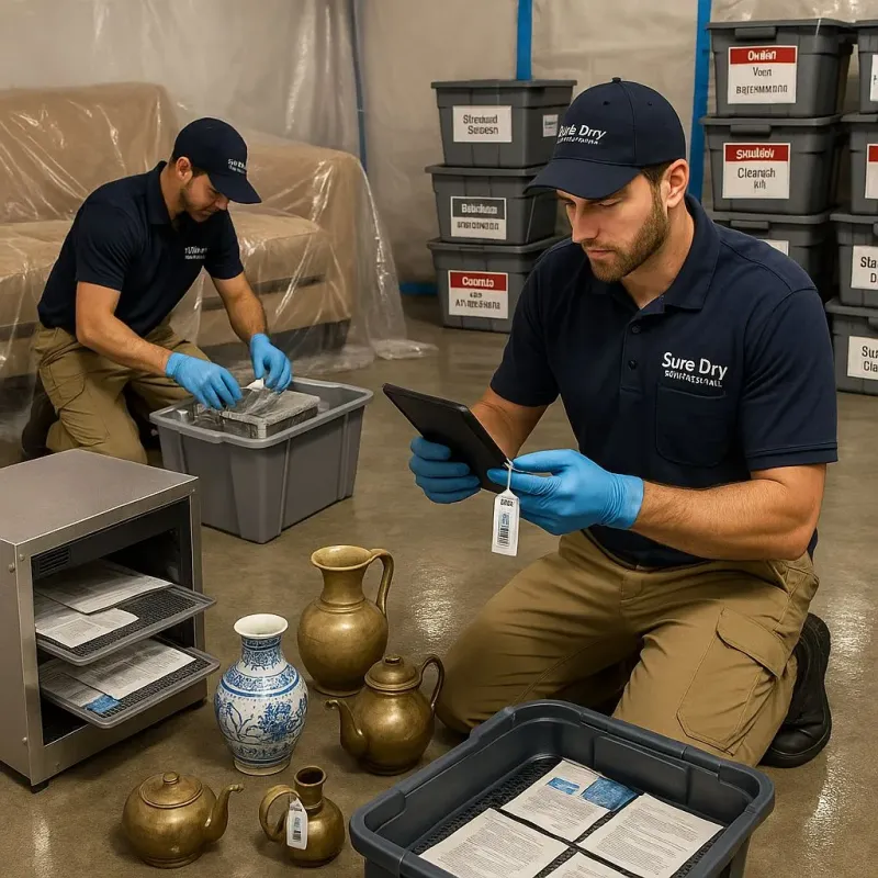 Content Protection and Restoration process in Red Hook, NY