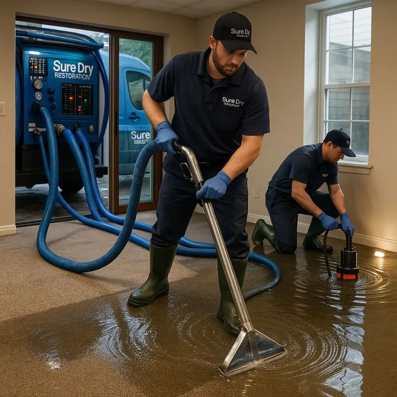 Water Extraction and Removal process in Red Hook, NY